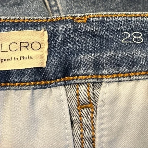 PILCRO Blue Denim Size 28 Flare Wide Leg Jeans - Picture 6 of 6